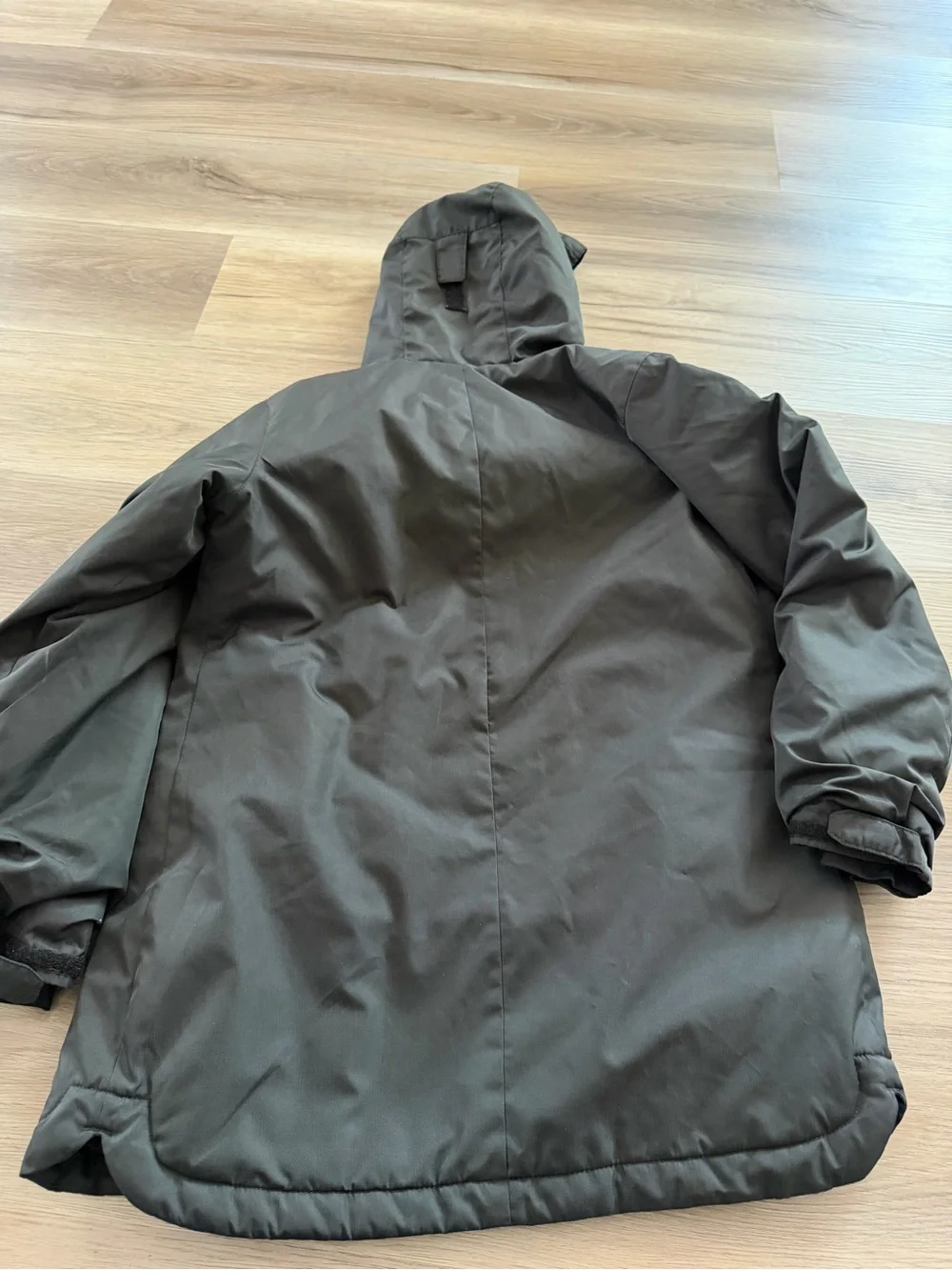 Columbia Kids Black Hooded Puffer Coat